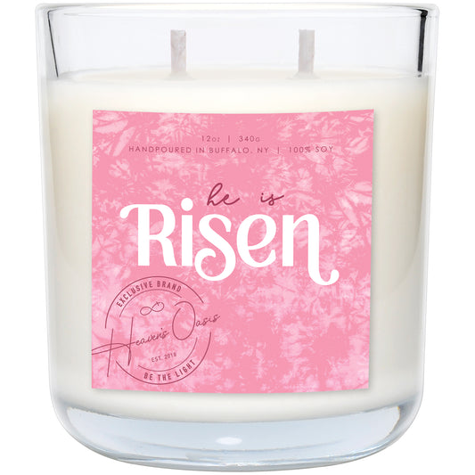 He is Risen Candle