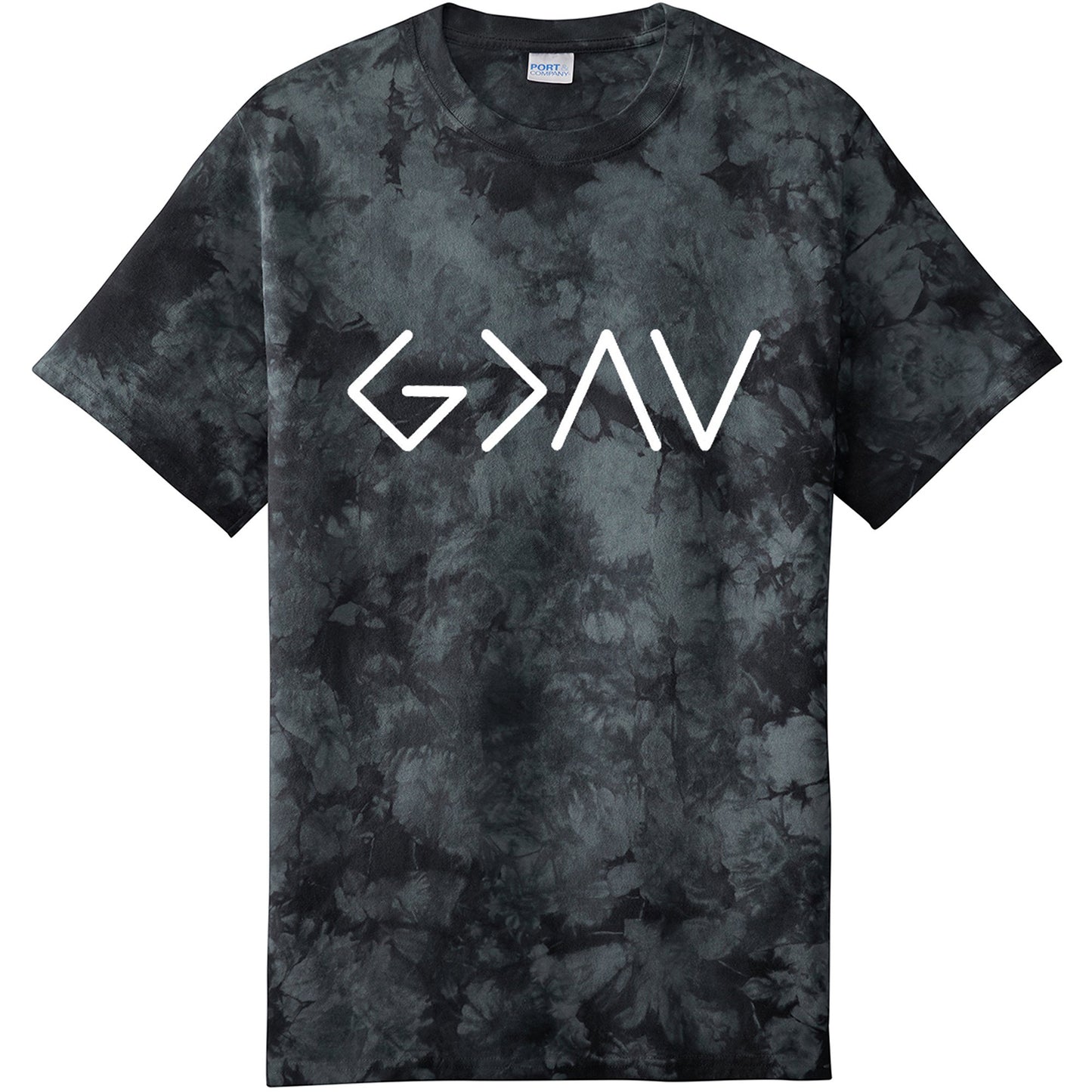 Tie Dye God is Greater than the Highs and Lows Tee