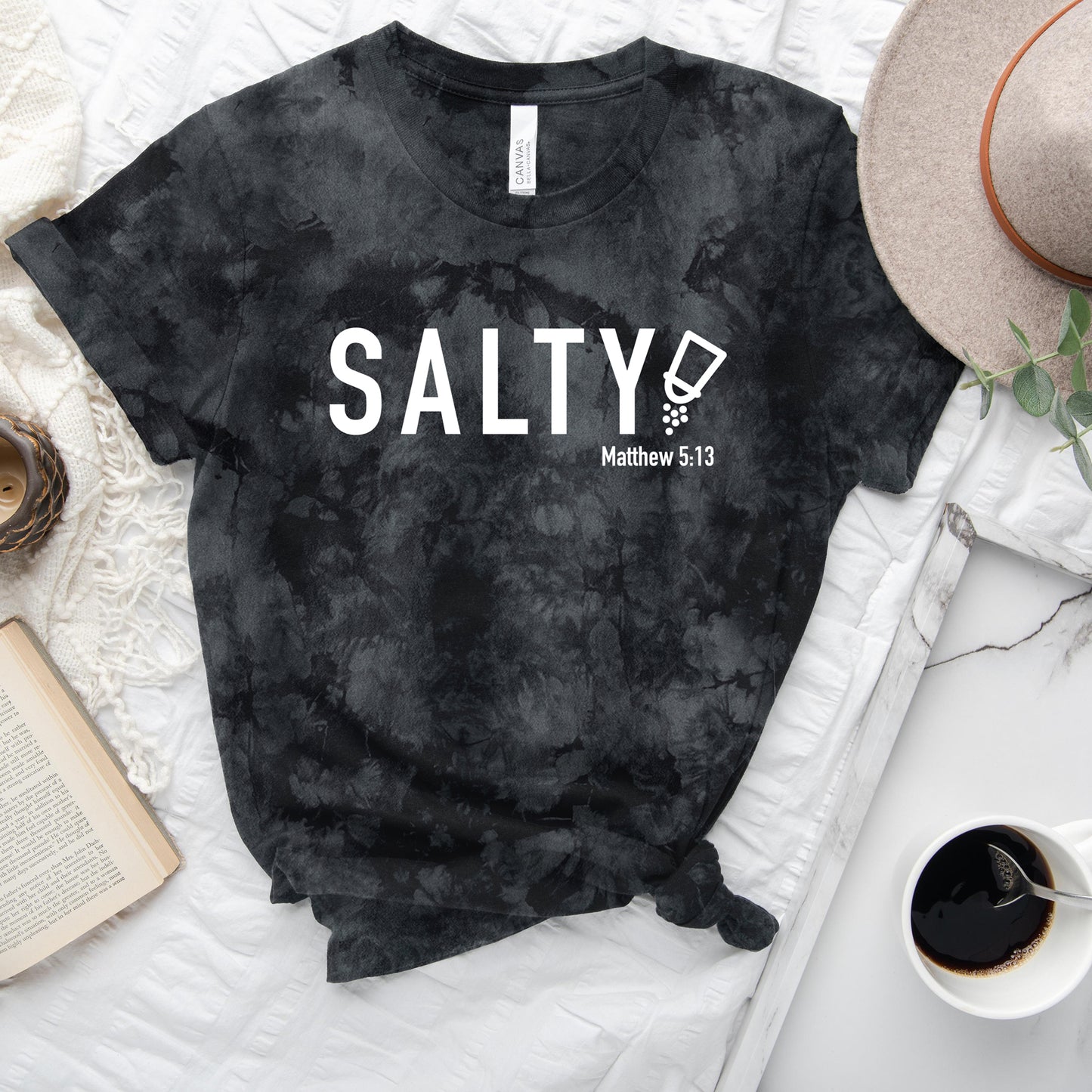 CF - Tie Dye Salty Matthew 5:13 Tee Shirt