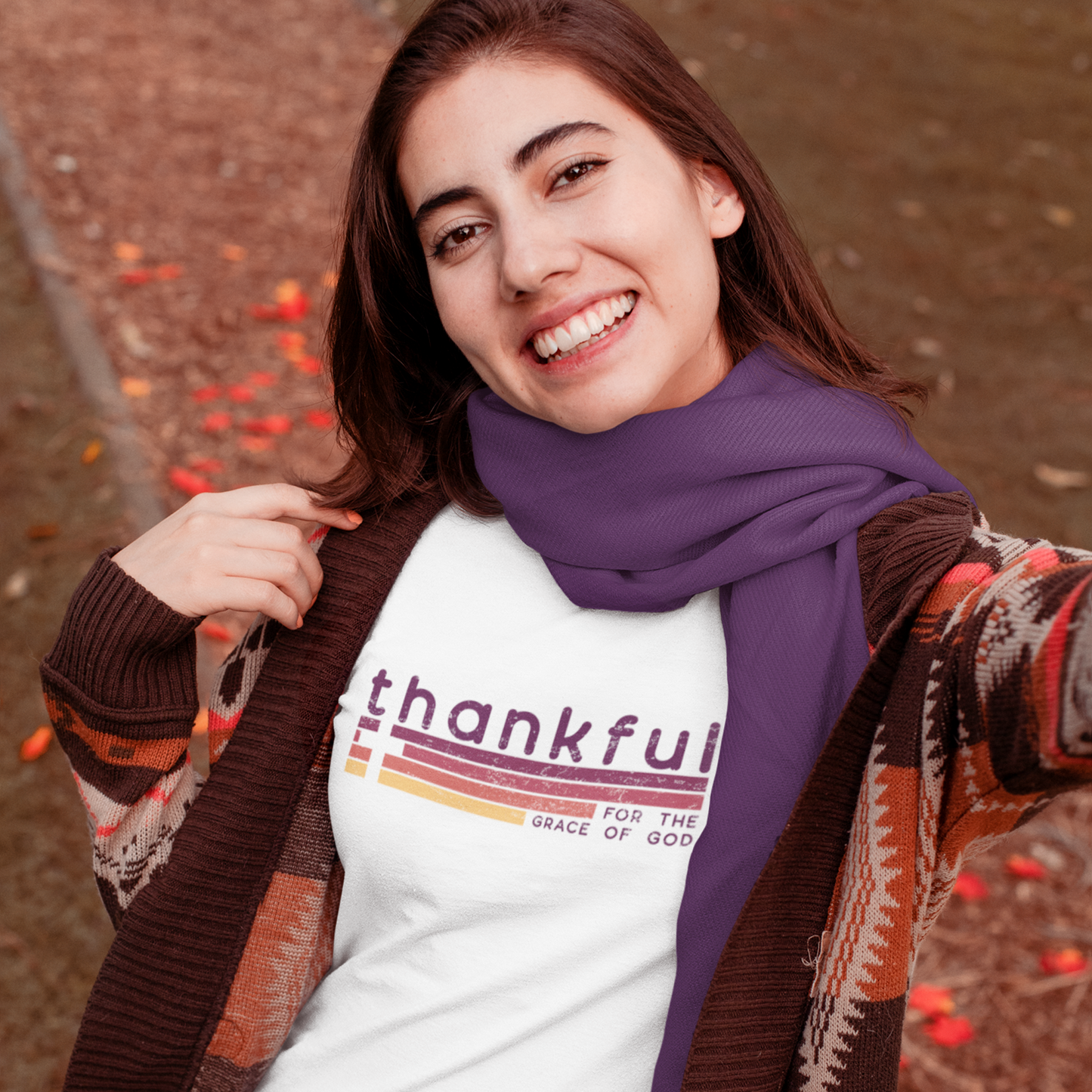 Thankful for the Grace of God Tee Shirt